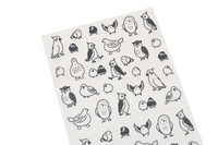 Midori Removable Bird Planner Stickers