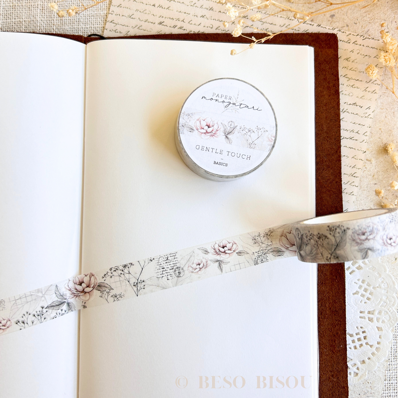 Gentle Touch Vintage Floral Washi Tape