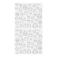 Midori Removable Monsters Planner Stickers