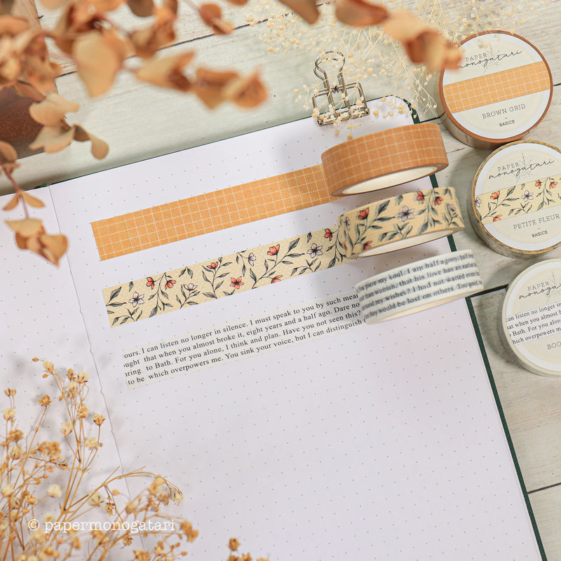 Book Pages Academia Washi Tape