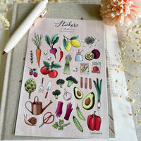 Typoflora - Garden Lovers Sticker Sheet