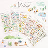 Mind Wave - View Scenic Nature Stickers (Deer)