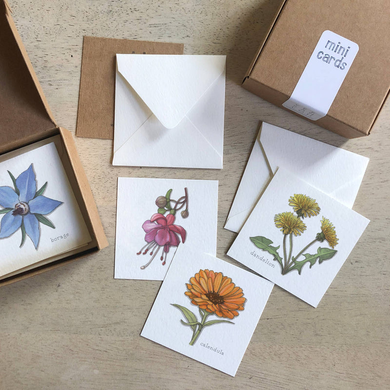 Yeesan Loh - Flowers Mini Cards Set