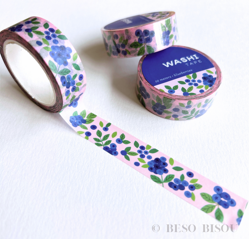 Girl of All Work - Blueberries Washi Tape