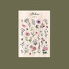 Typoflora -  Wildflowers Lovers Sticker Sheet