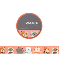 Girl of All Work - SILLY CATS | Washi Tape