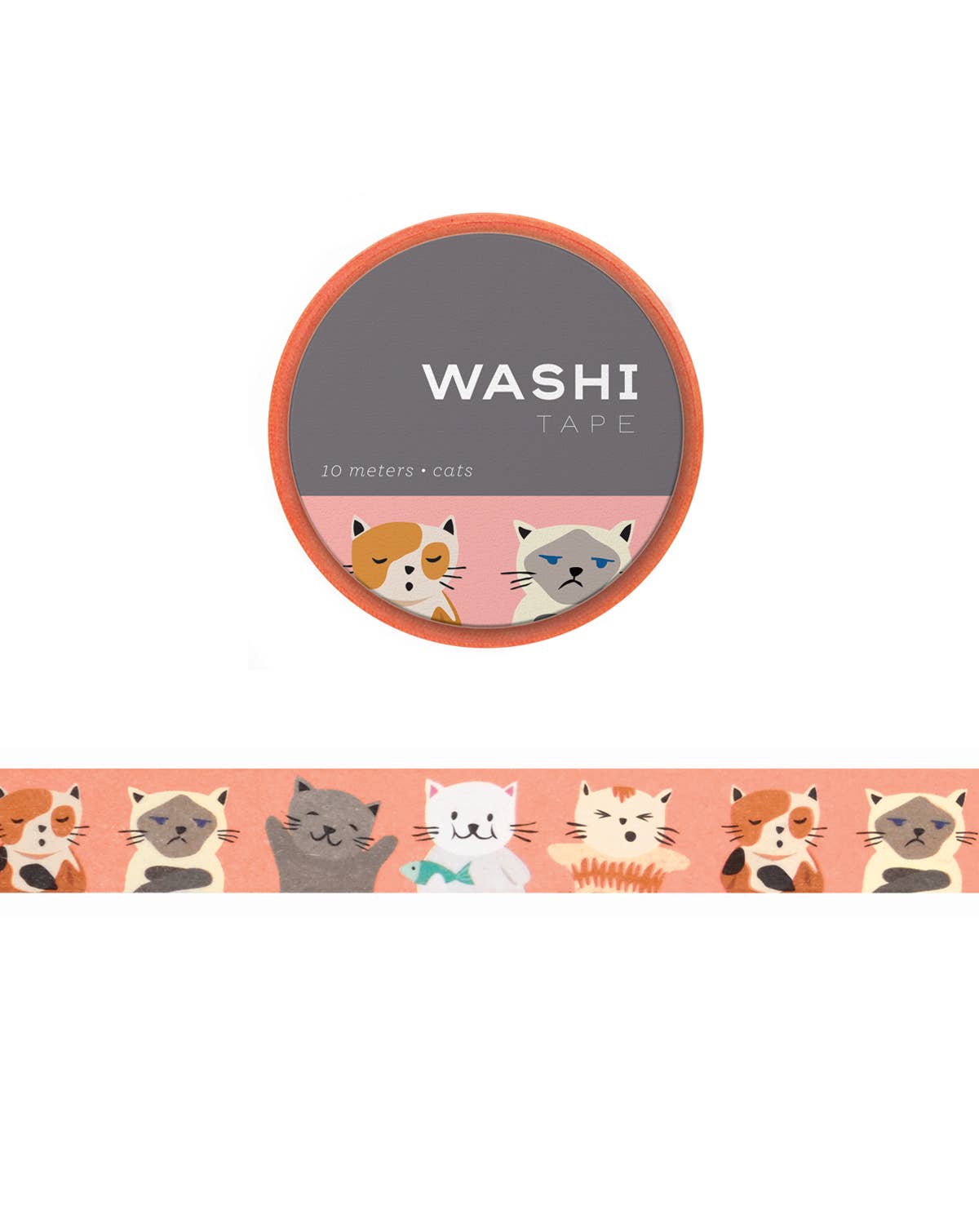 Girl of All Work - SILLY CATS | Washi Tape