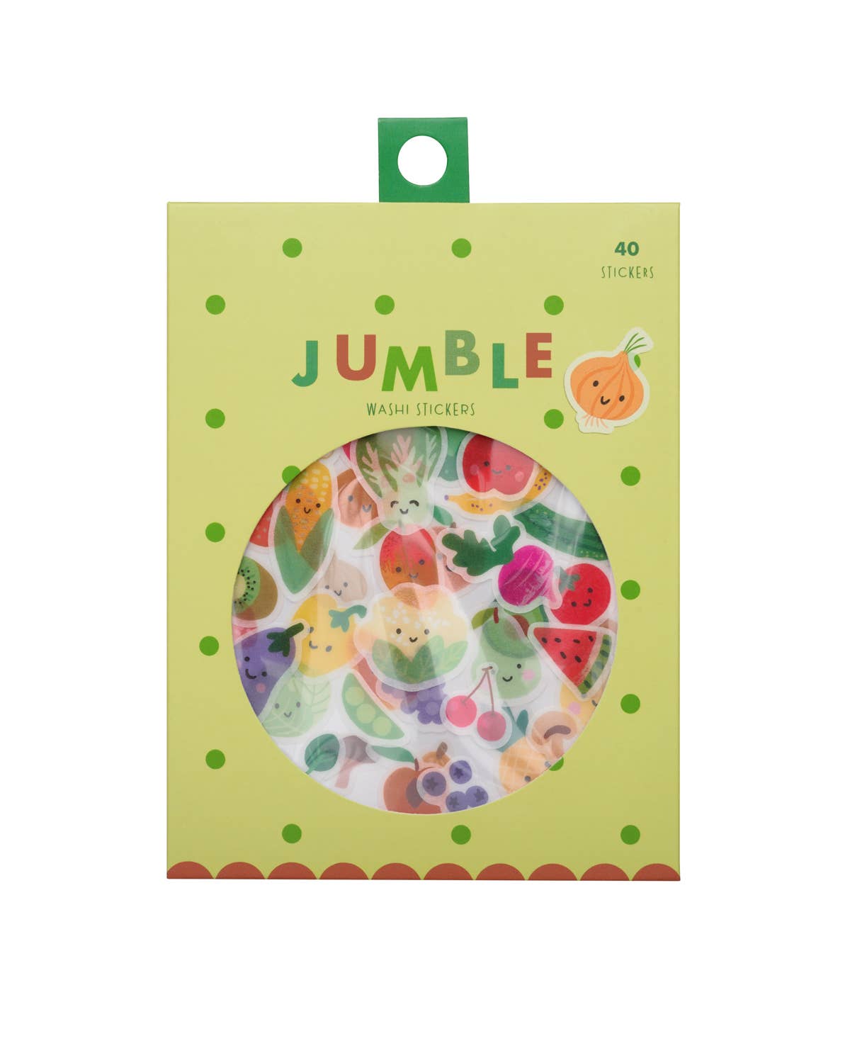 Girl of All Work - FRESH PRODUCE | Jumble Washi Stickers