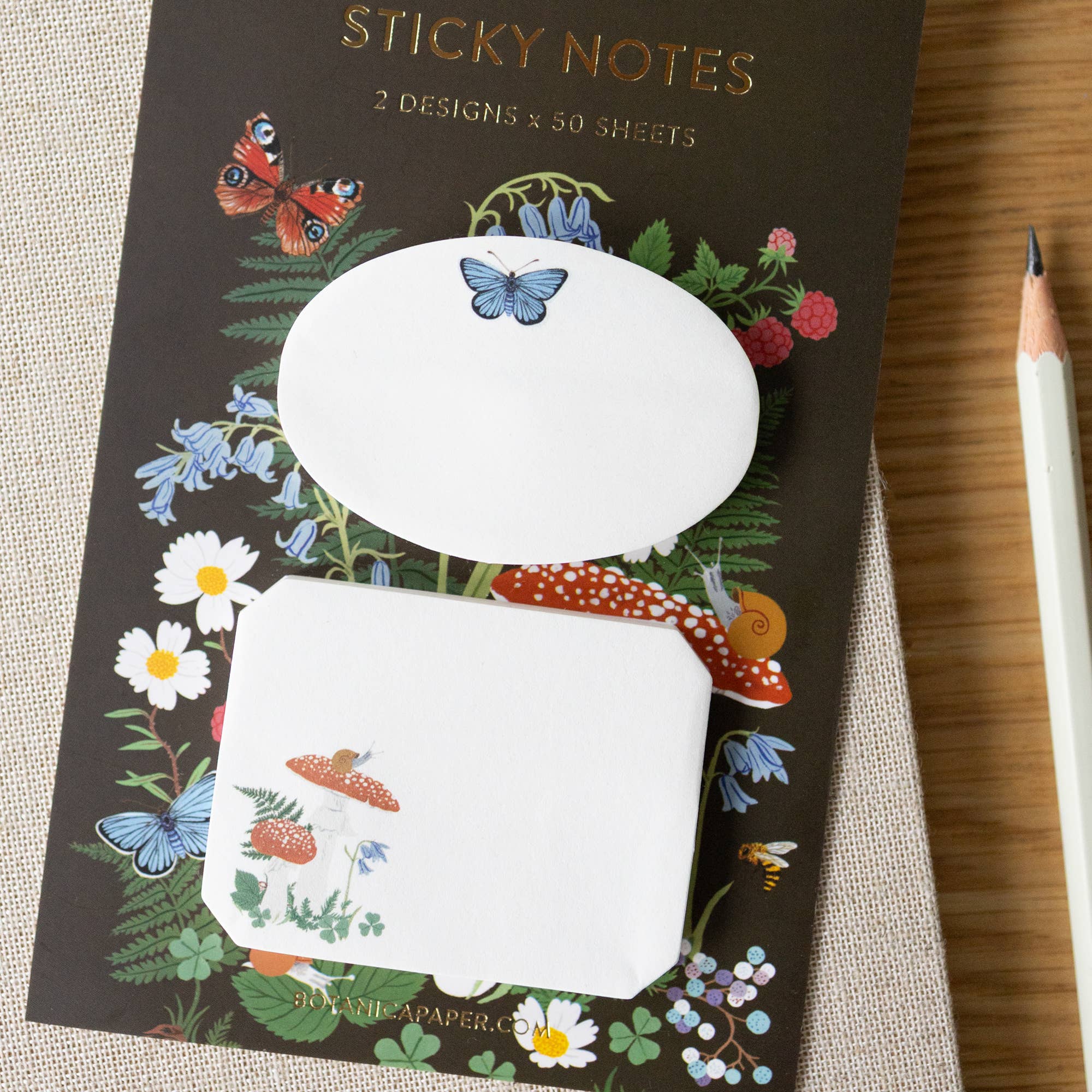 Botanica Paper Co. - WOODLAND | Sticky Notes