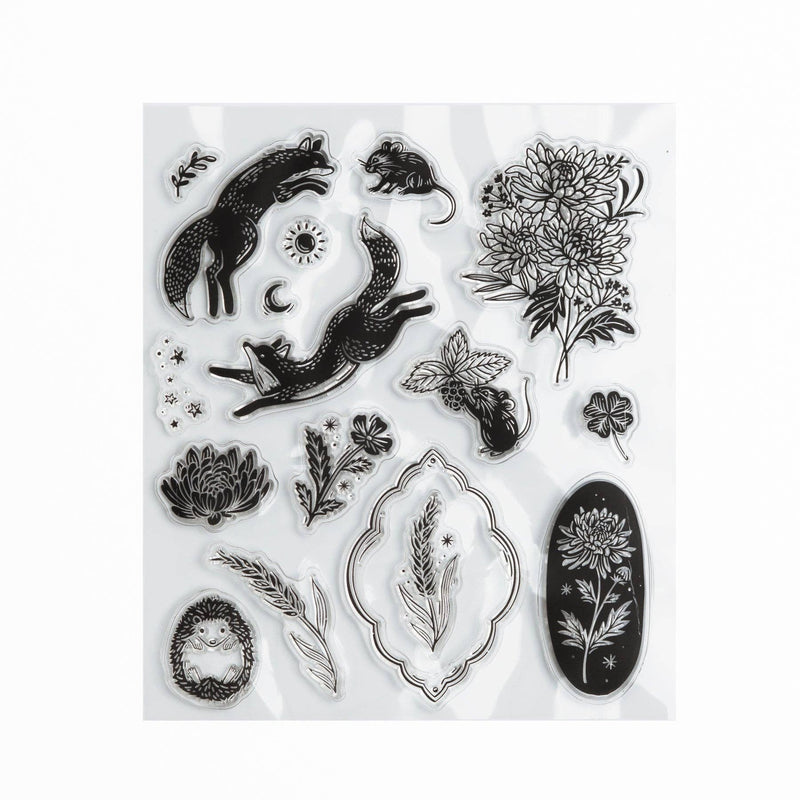 Archer and Olive -  FOREST FINDINGS | Acrylic Stamp