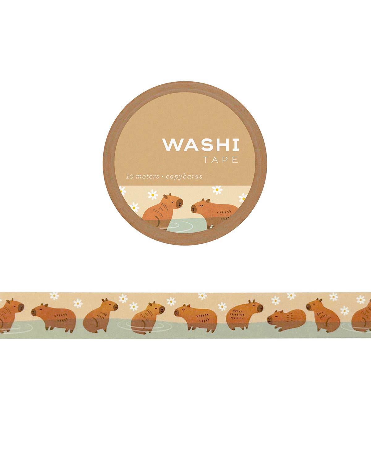 Girl of All Work - CAPYBARAS | Washi Tape