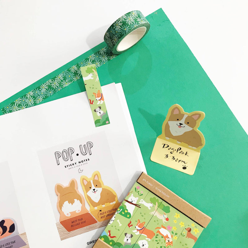 Girl of All Work - CORGI POP UP | Sticky Notes