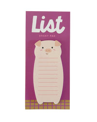 Girl of All Work - PIG LIST | Sticky Note