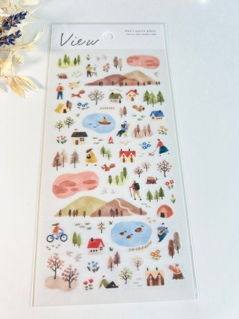 Mind Wave - VIEW OF NATURE | Stickers