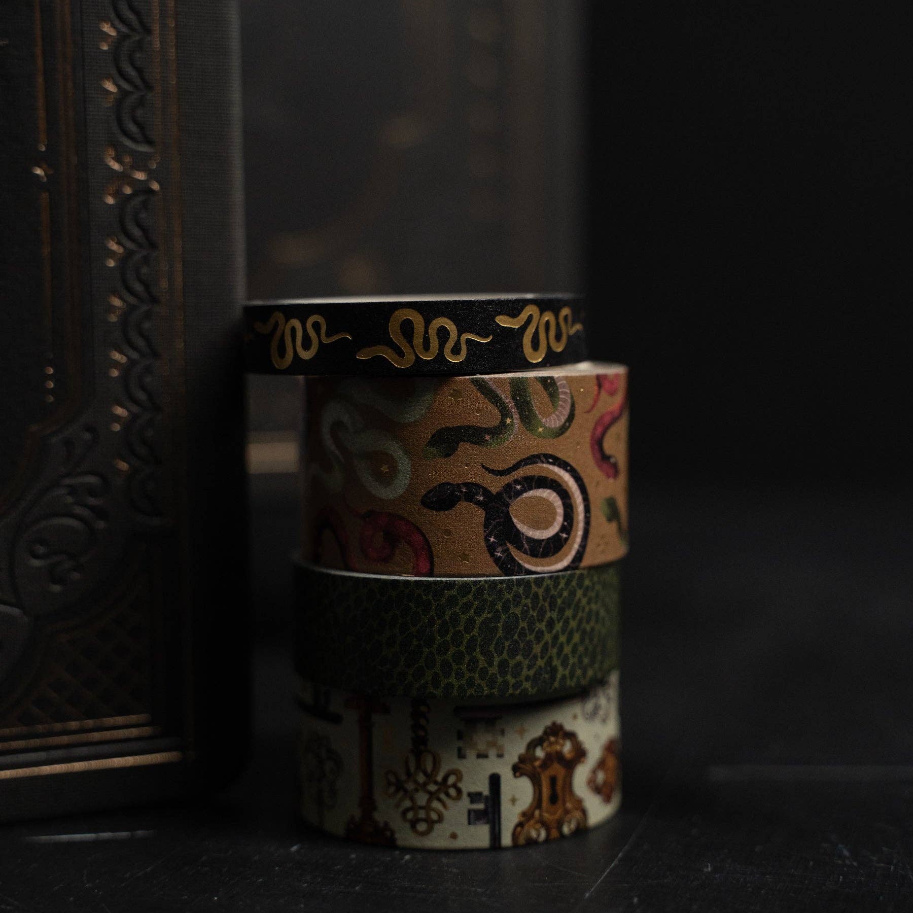 Archer and Olive - SNAKE & VINTAGE KEY | Washi Tape Set