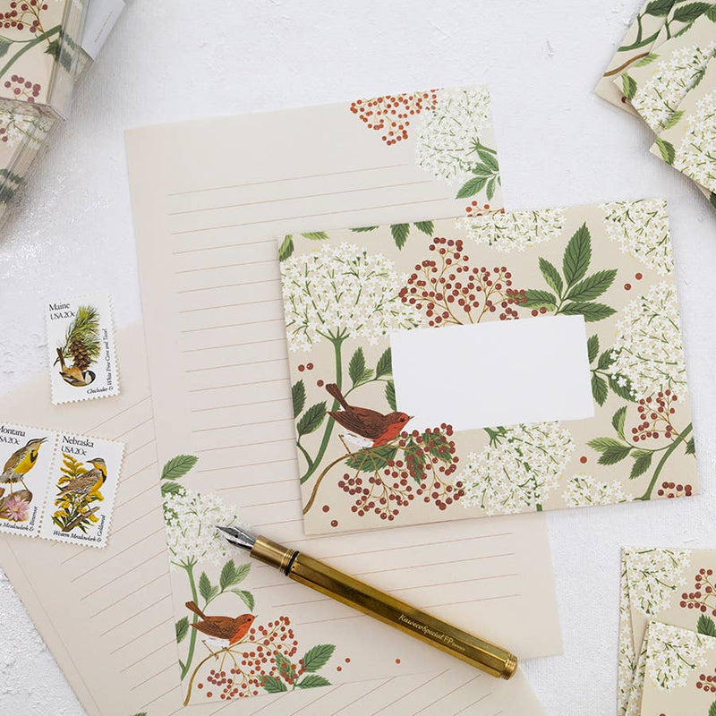 Botanica Paper Co. - ELDERBERRY | Letter Writing Set