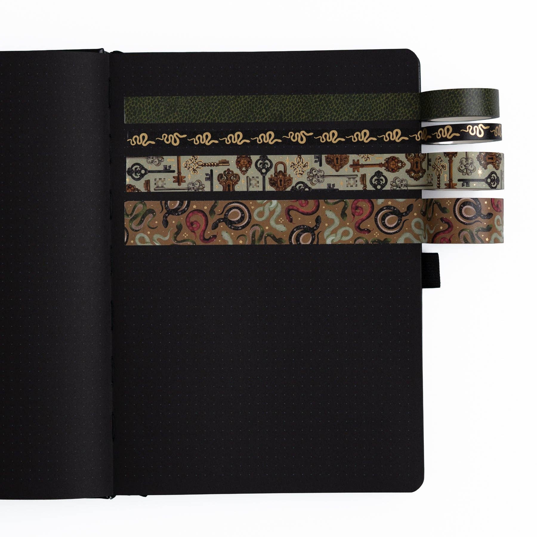 Archer and Olive - SNAKE & VINTAGE KEY | Washi Tape Set