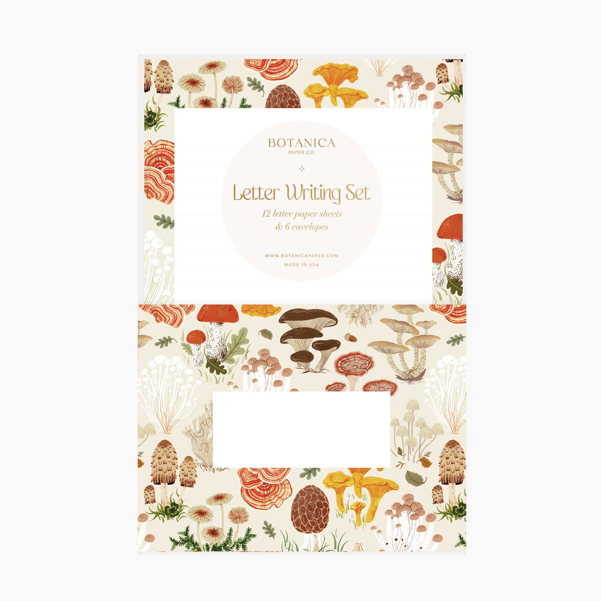 Botanica Paper Co. - MUSHROOMS | Letter Writing Set