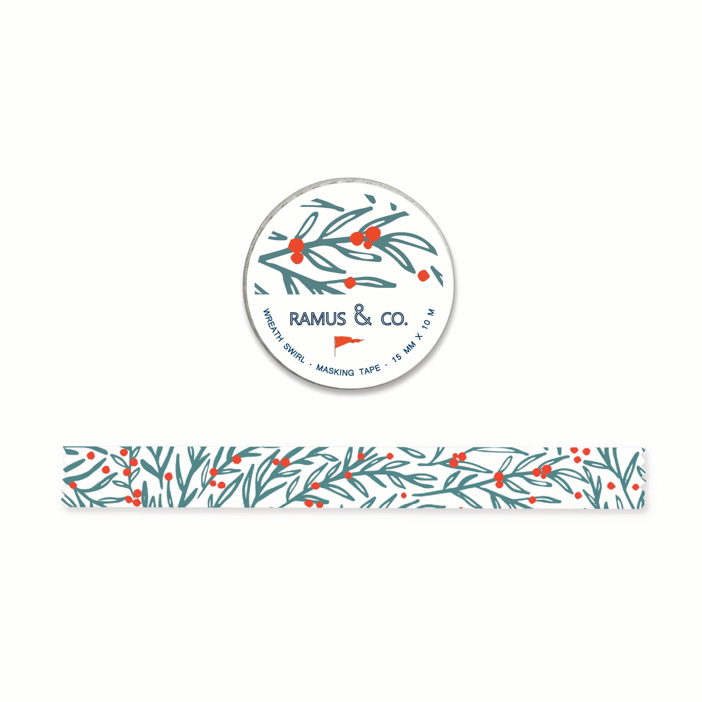 Ramus & Co. - WREATH SWIRL | Washi Tape