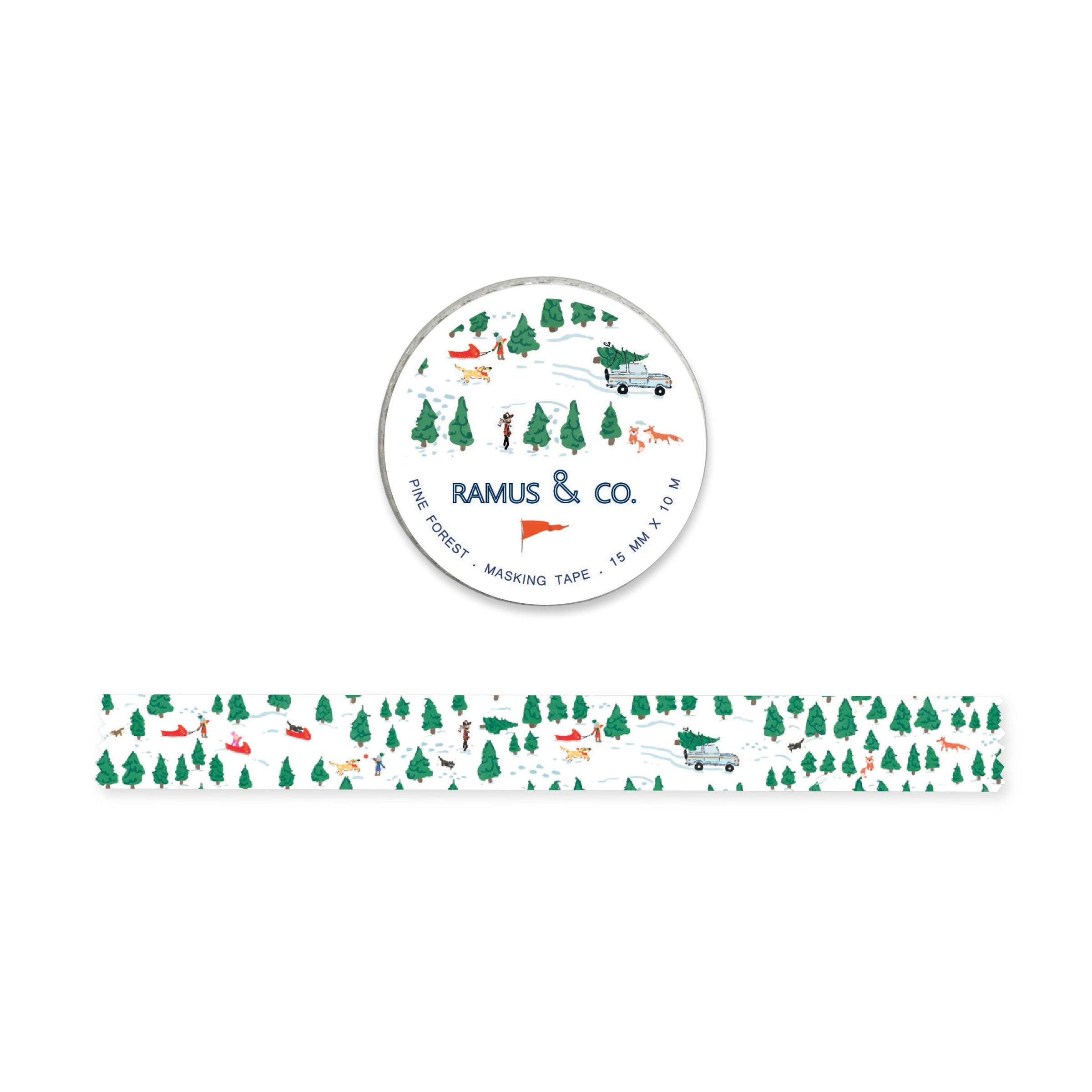 Ramus & Co. - PINE FOREST | Washi Tape