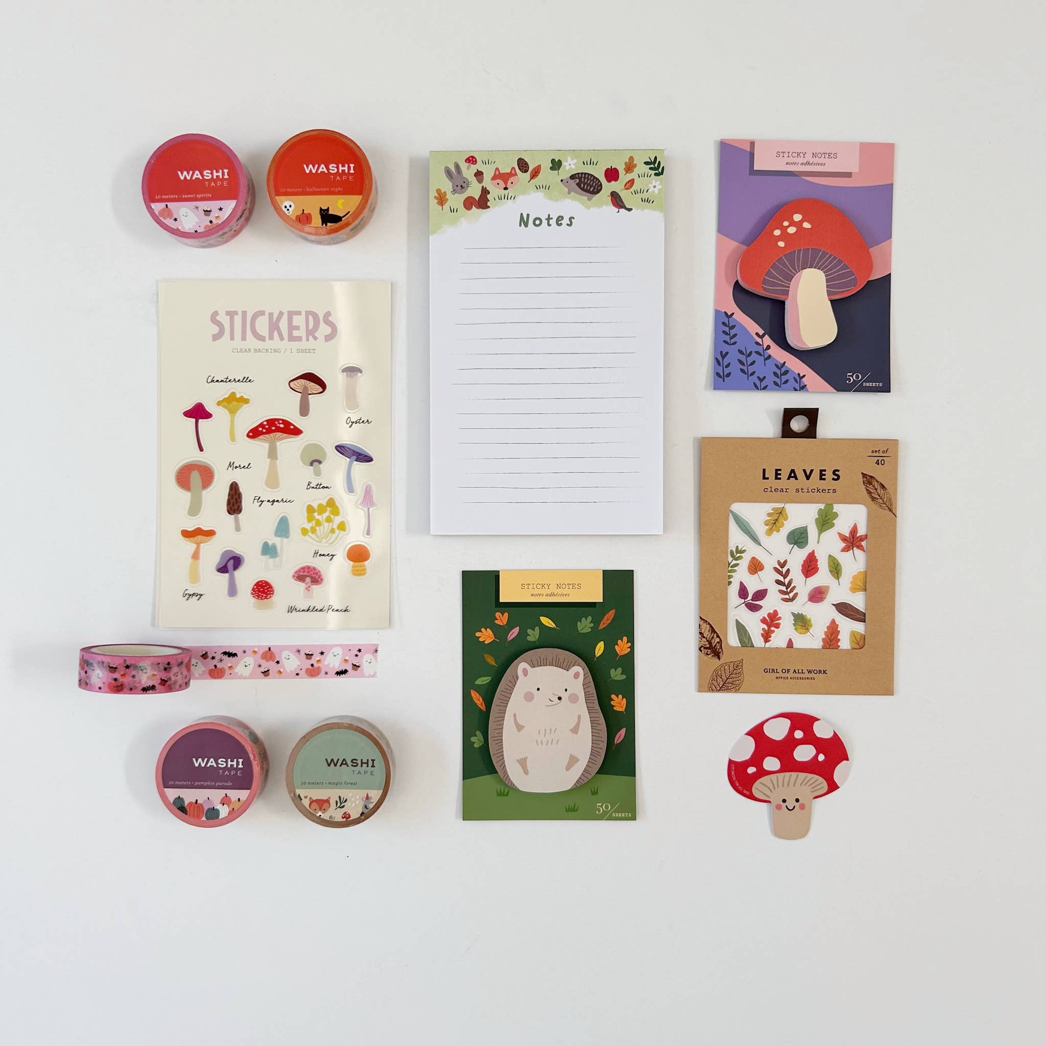 Girl of All Work - HEDGEHOG | Sticky Notes