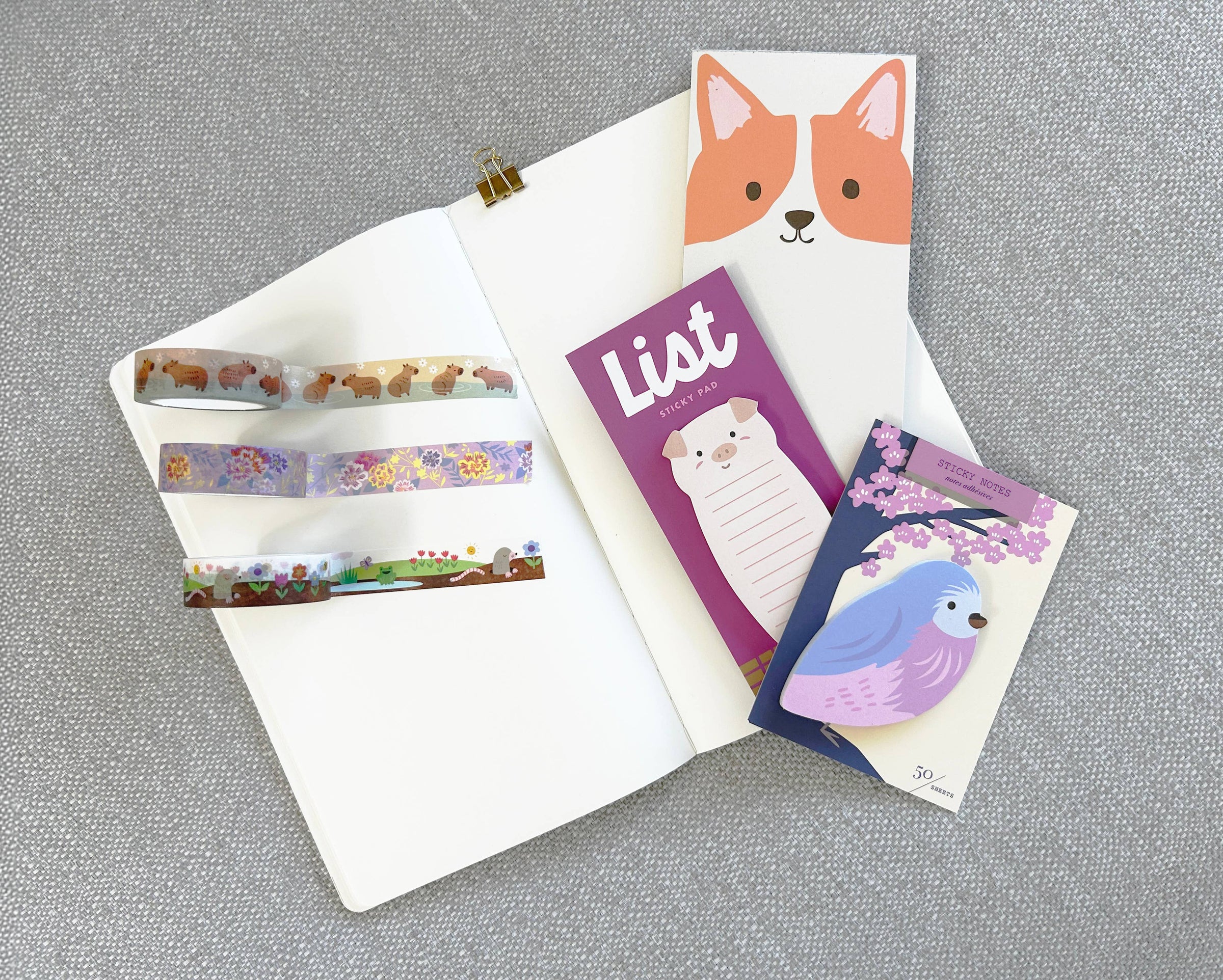 Girl of All Work - CORGI & DOG FRIENDS | Notepad