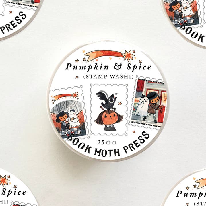 Shelley Couvillion - Pumpkin and Spice Stamp Washi Tap