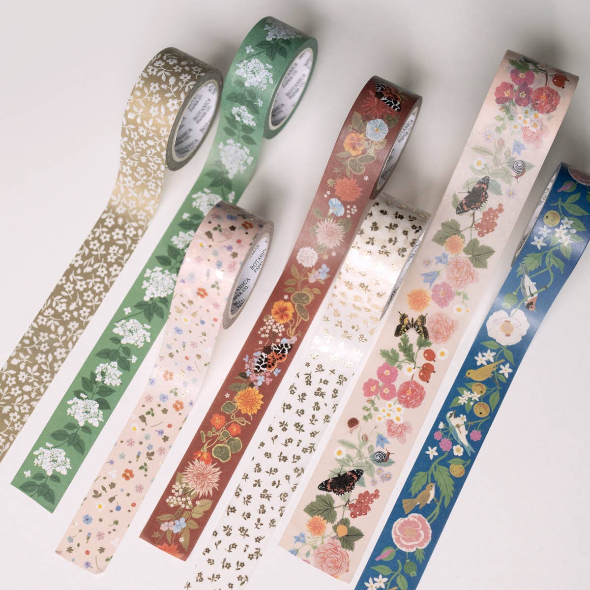 Botanica Paper Co. - SONG BIRDS |  Washi Tape