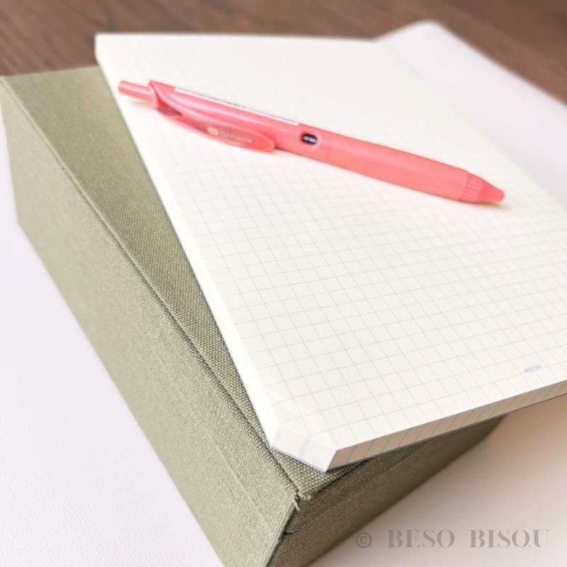 Kokuyo ME Gel Pen 0.5mm | Taupe Rose, Fragile Mint, Canyon Clay