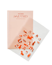 Girl of All Work - CORGI STICKER SKETCHES | Stickers