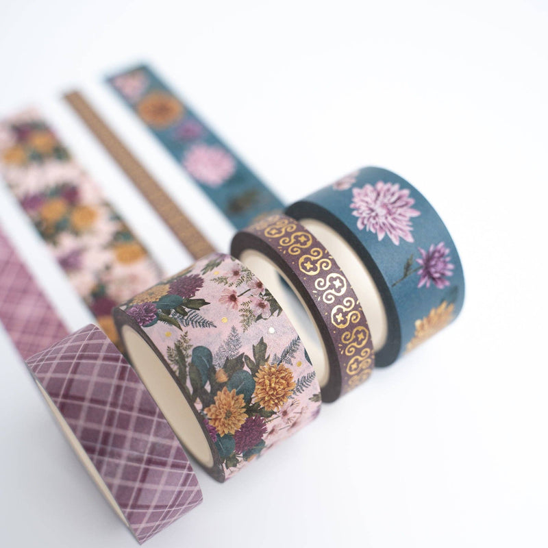 Archer and Olive - CHRYSANTHEMUM| Washi Tape Set