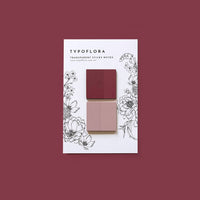 Typoflora - WINE & PLUM | Sticky Notes