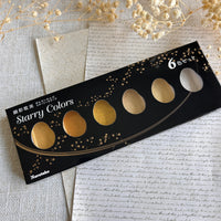 Kuretake Gansai Tambi Starry - 6 Colors Watercolor Set