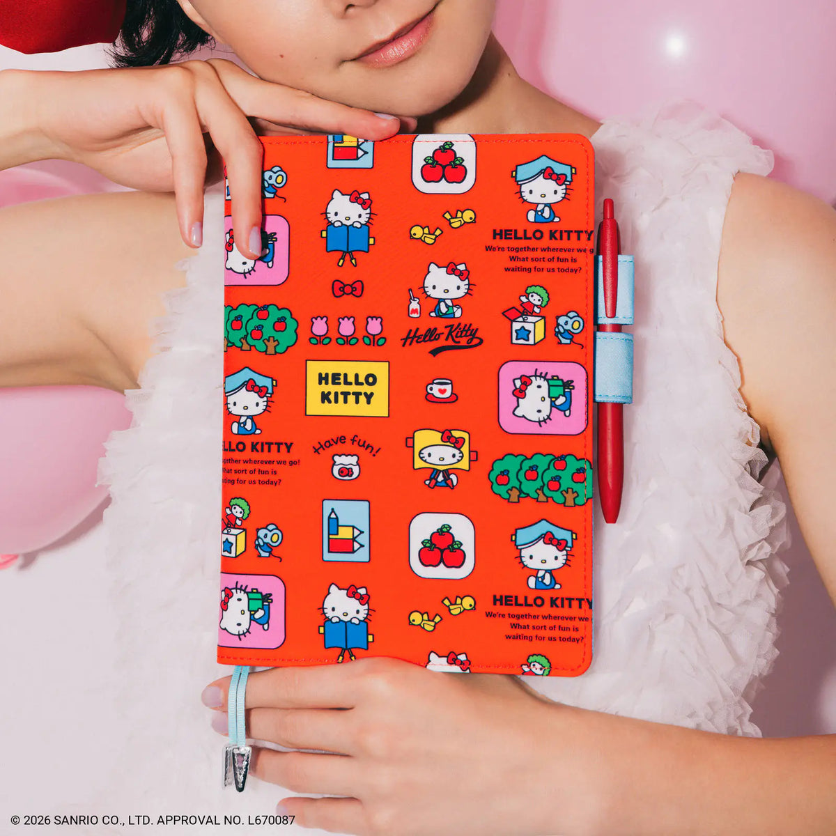 Hobonichi - 2027 TECHO HELLO KITTY (A5/A6) | Planner Cover