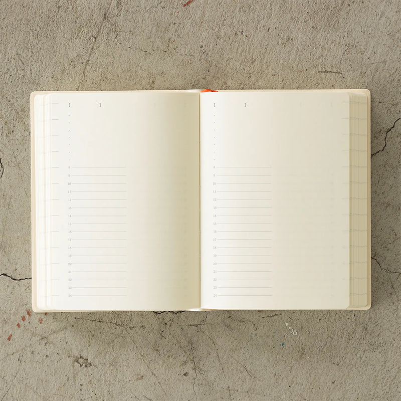 Midori MD Notebook Diary A5 - 1 Day 1 Page (2026)