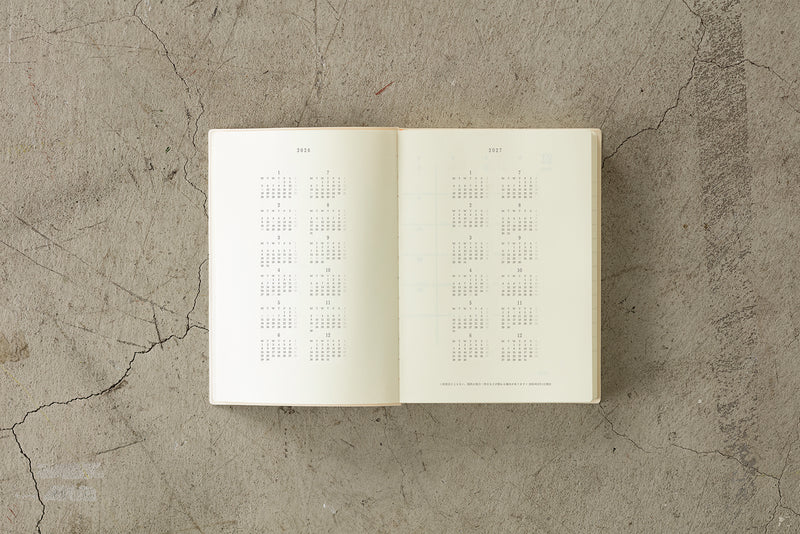 Midori MD Notebook Diary A5 - 1 Day 1 Page (2026)