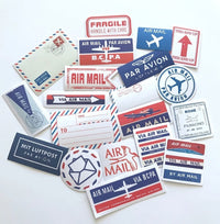Mo Card - AIR MAIL (60 pieces) | Stickers