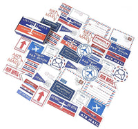Mo Card - AIR MAIL (60 pieces) | Stickers
