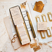 PensPaperPlanner - "Stationery Collector" Rubber Stamp