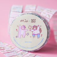 Sho Little Happiness - ANGRY BESTIES (Artsy Jadey) | Sticker Roll