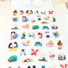 Midori - Animal Activities Sticker Sheet