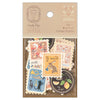 Antik Piac Vintage Style Postage Flake Stickers (Beige)