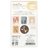 Antik Piac Vintage Style Postage Flake Stickers (Beige)