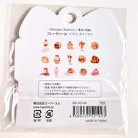 Gold-Foiled Berry Treats Dessert Flake Stickers