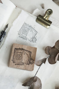 Black Milk Project - BETWEEN THE PAGES ("PAGES OF ME" Series) | Rubber Stamp