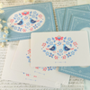 Blue Birds Mini Greeting Notecard Set