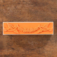 Tales On the Desk - BIRD GARLAND | Rubber Stamp