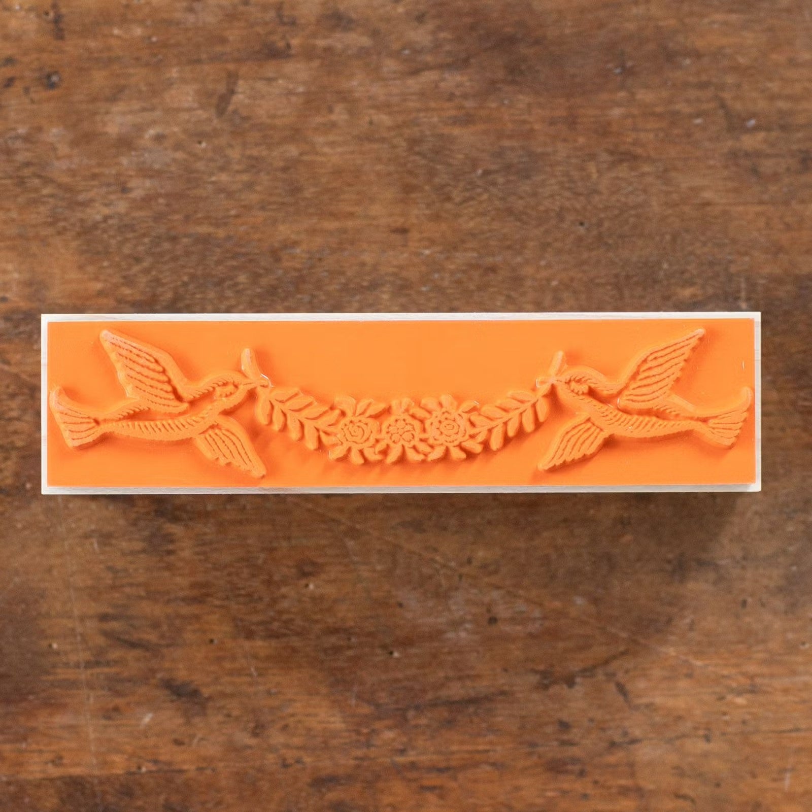 Tales On the Desk - BIRD GARLAND | Rubber Stamp