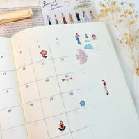 Little People Planner and Journal Stickers (1 Sheet)