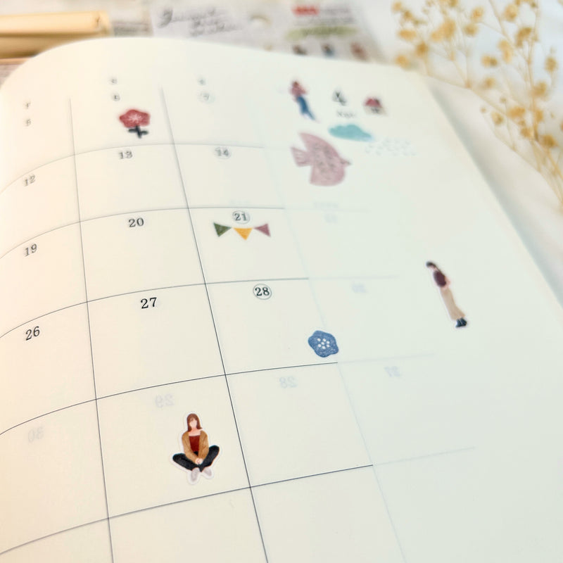 Little People Planner and Journal Stickers (1 Sheet)